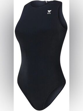New TYR Destroyer Water Polo Swimsuit 36 black